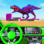 Angry Animal Transporter Truck