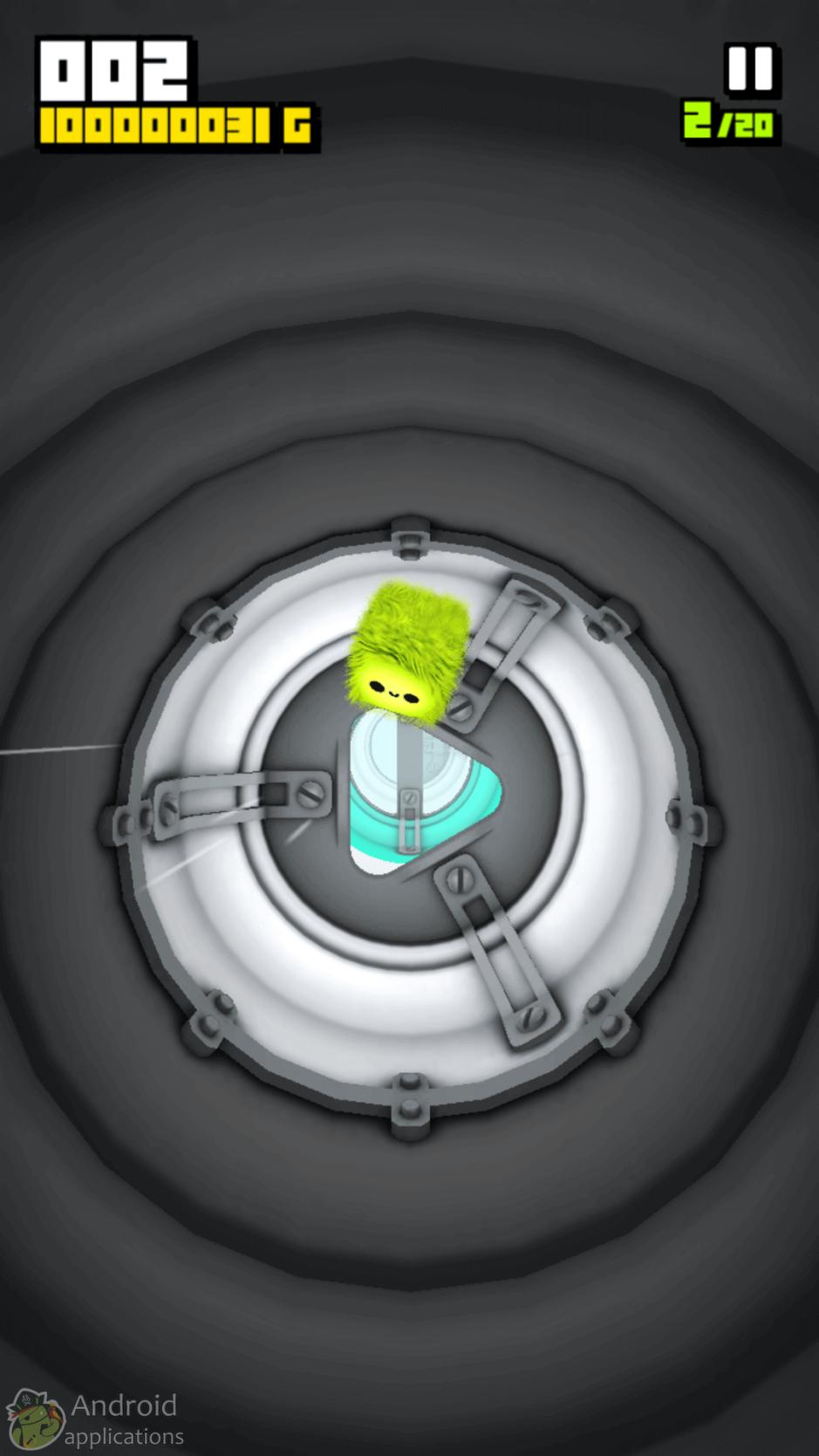 Скриншот #4 из игры Fluffy Fall: Fly Fast to Dodge the Danger!