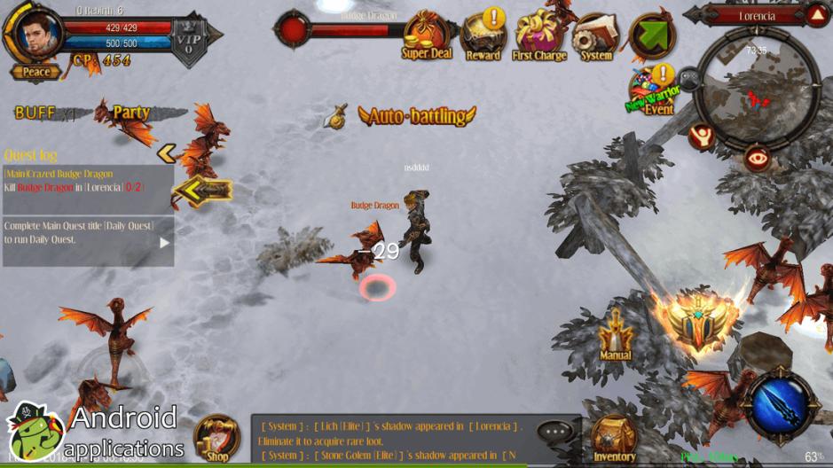 Скриншот #2 из игры MU Origin