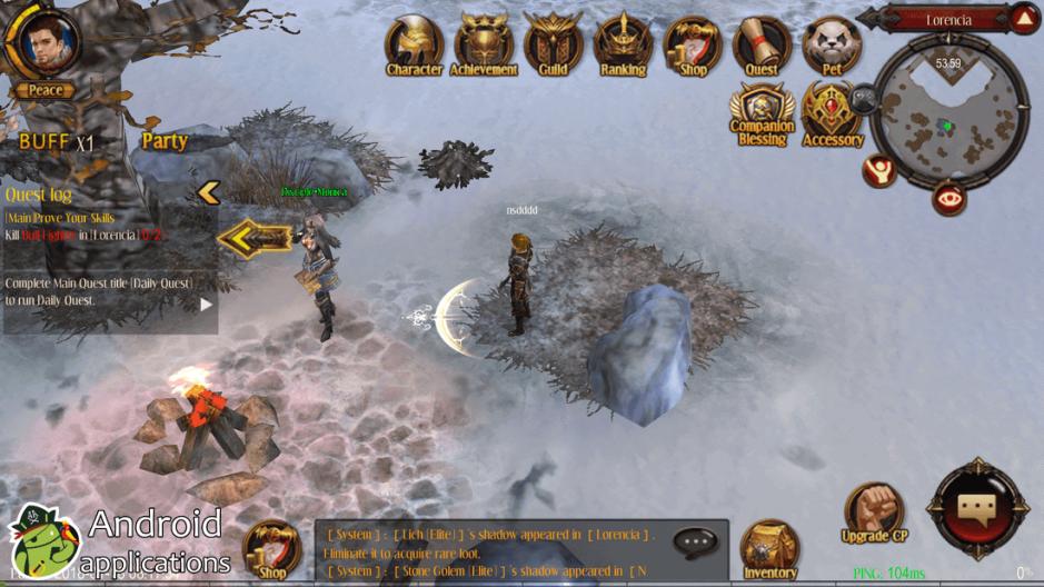 Скриншот #3 из игры MU Origin
