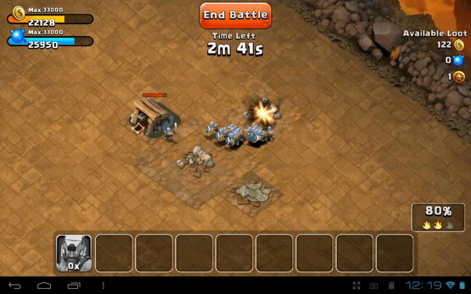 Скриншот #2 из игры Castle Clash