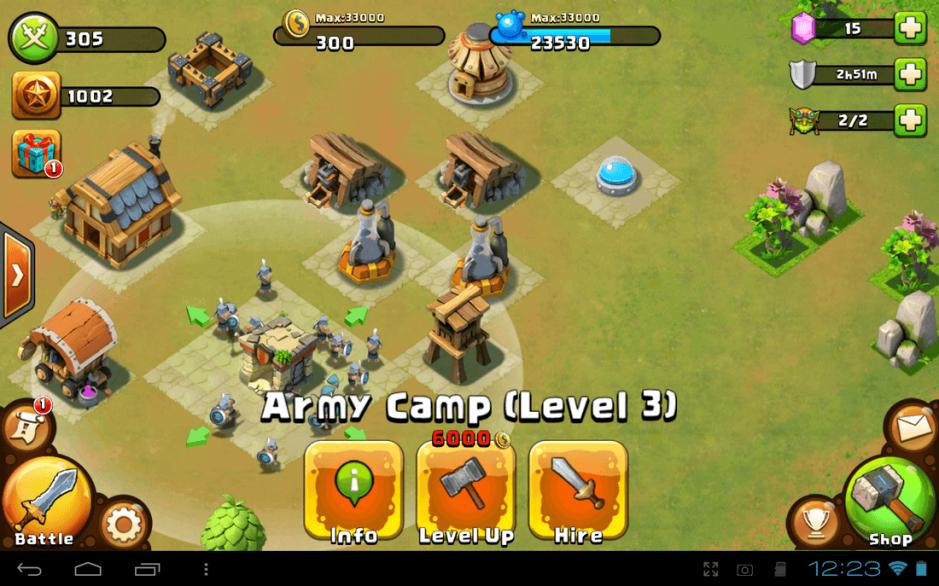 Скриншот #3 из игры Castle Clash