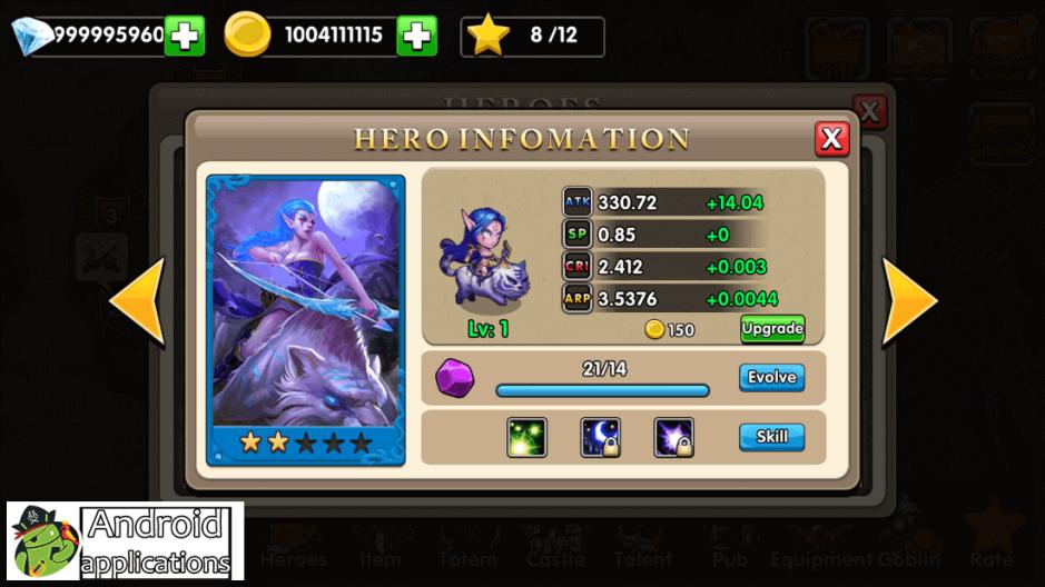 Скриншот #4 из игры Defender Heroes: Castle Defense TD