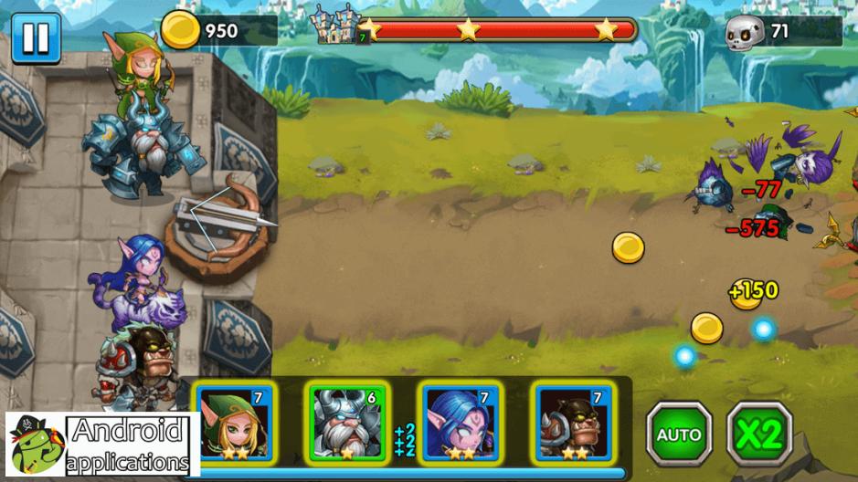 Скриншот #8 из игры Defender Heroes: Castle Defense TD