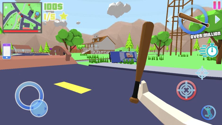 Скриншот #6 из игры Dude Theft Wars: Open World Sandbox