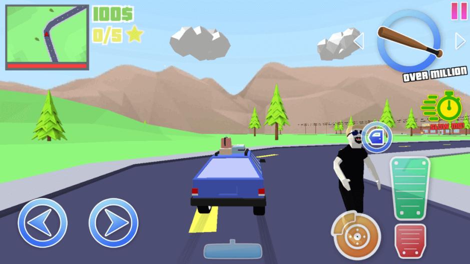 Скриншот #1 из игры Dude Theft Wars: Open World Sandbox