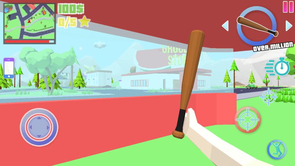 Скриншот #8 из игры Dude Theft Wars: Open World Sandbox