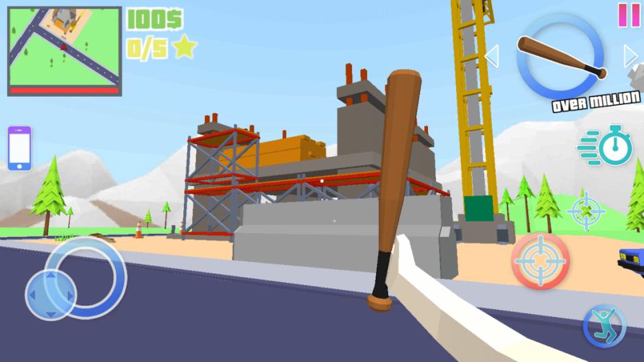 Скриншот #2 из игры Dude Theft Wars: Open World Sandbox