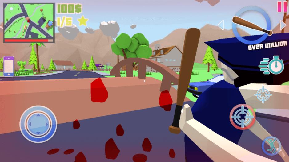 Скриншот #7 из игры Dude Theft Wars: Open World Sandbox