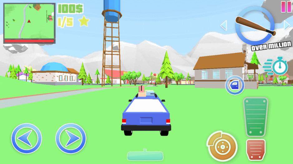 Скриншот #5 из игры Dude Theft Wars: Open World Sandbox