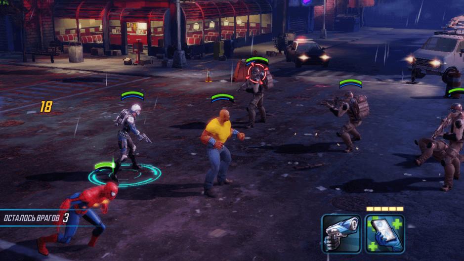Скриншот #4 из игры MARVEL Strike Force