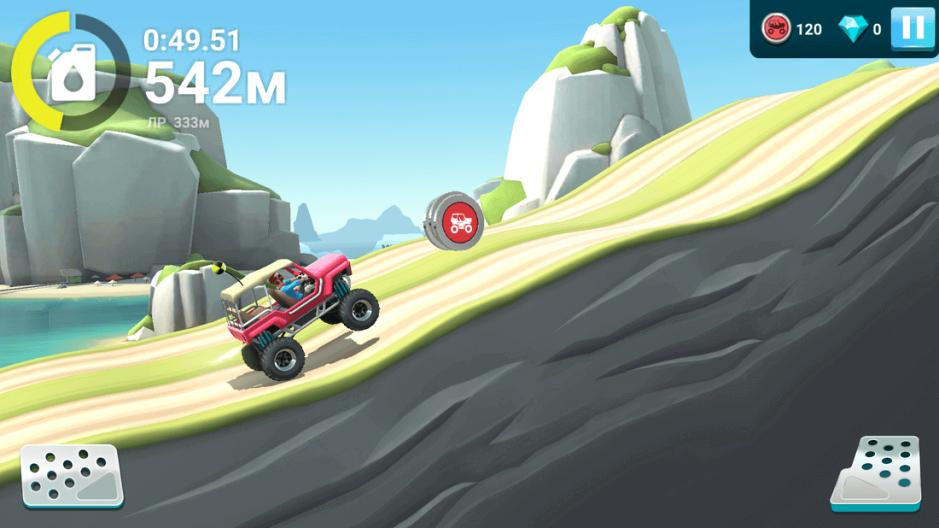 Скриншот #3 из игры MMX Hill Dash 2