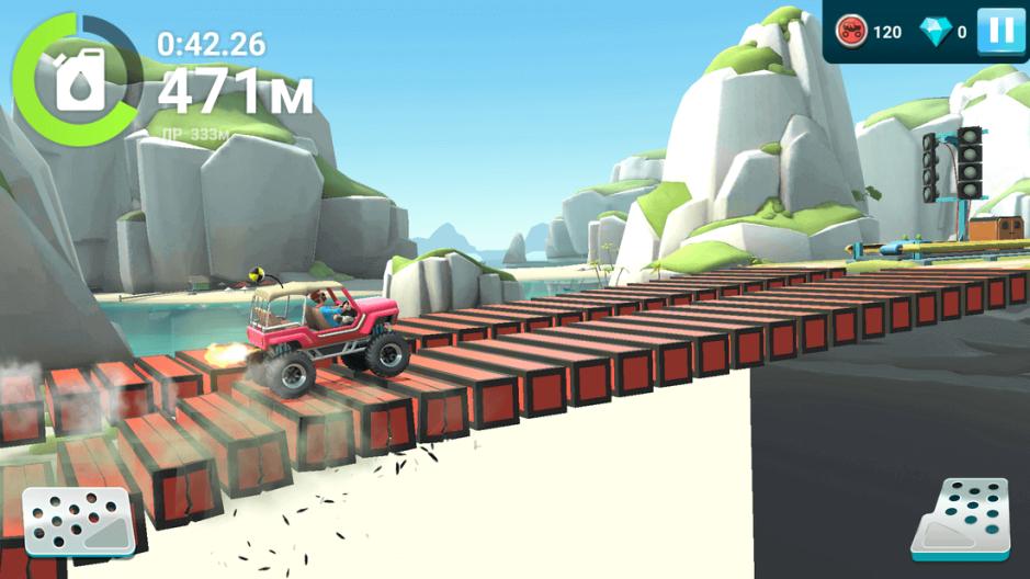Скриншот #2 из игры MMX Hill Dash 2