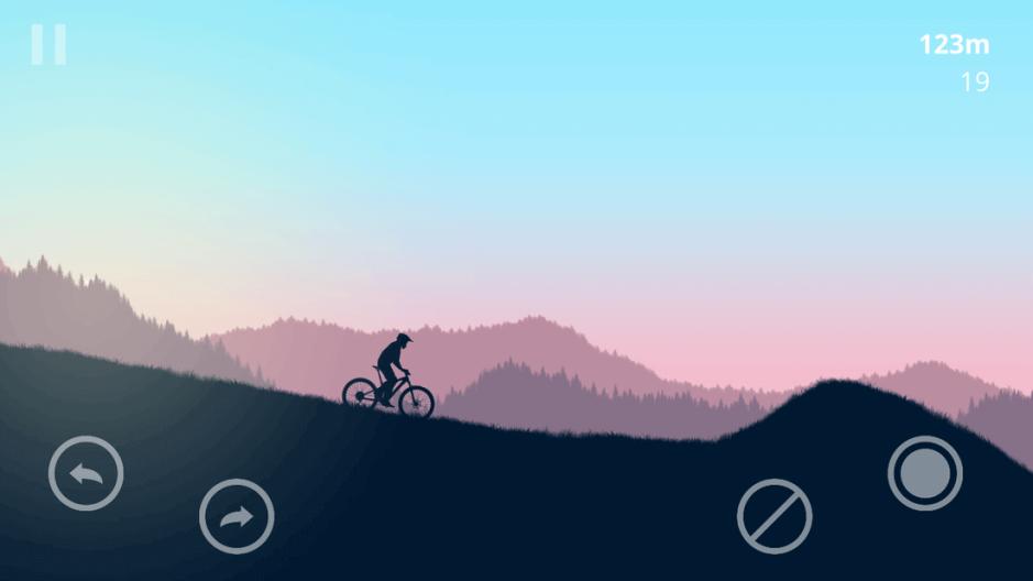 Скриншот #2 из игры Mountain Bike Xtreme