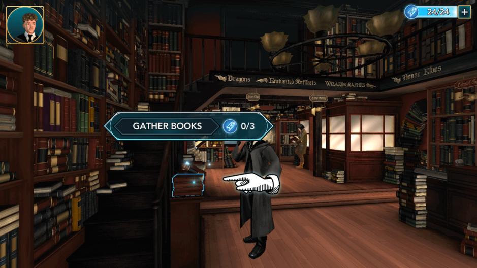 Скриншот #3 из игры Harry Potter: Hogwarts Mystery
