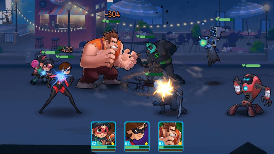 Скриншот #2 из игры Disney Heroes: Battle Mode