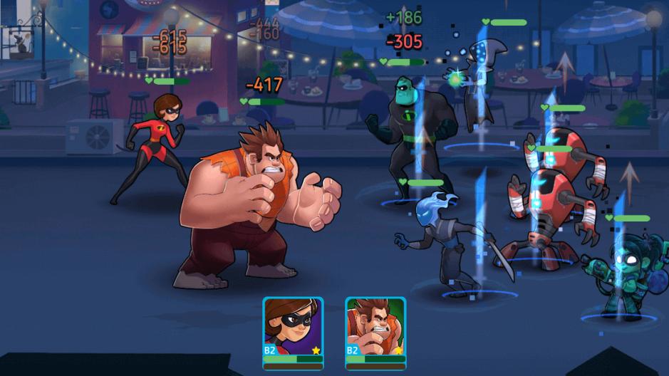Скриншот #3 из игры Disney Heroes: Battle Mode