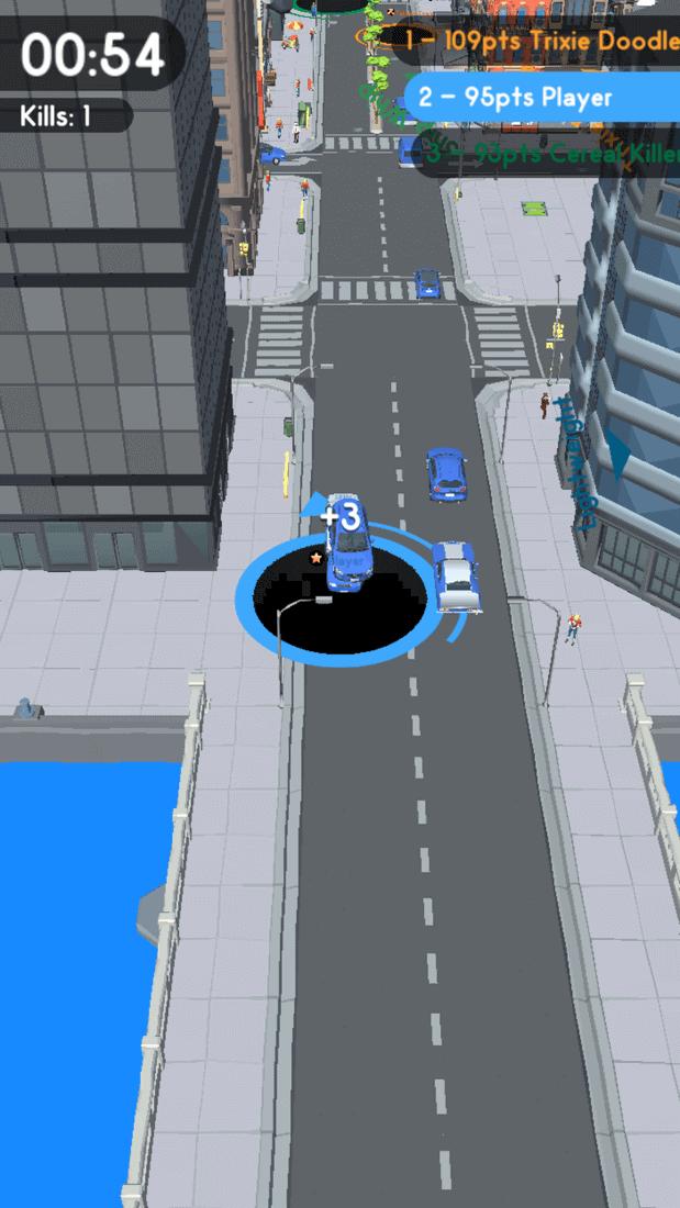 Скриншот #4 из игры Hole.io