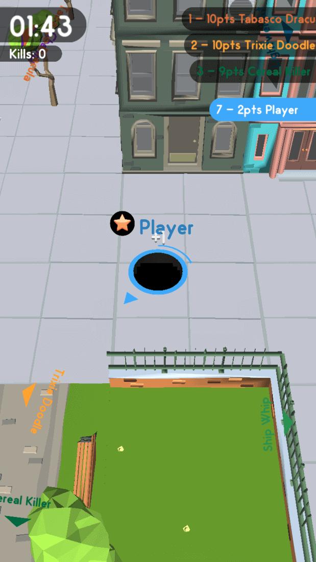 Скриншот #2 из игры Hole.io