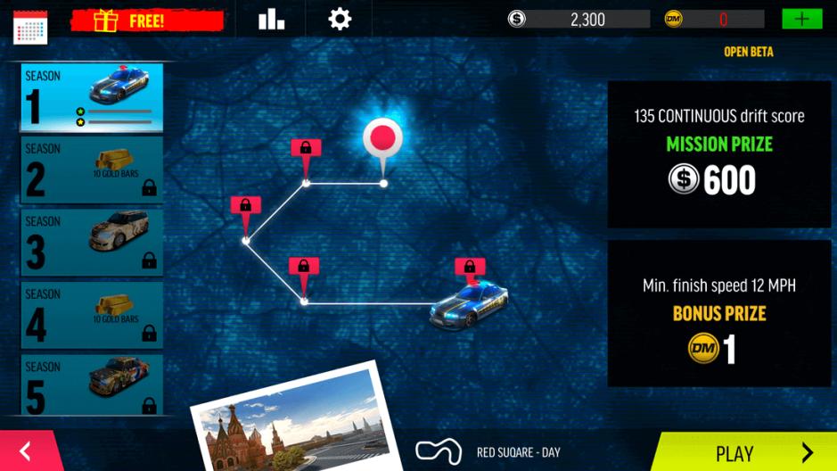 Скриншот #2 из игры Drift Max World