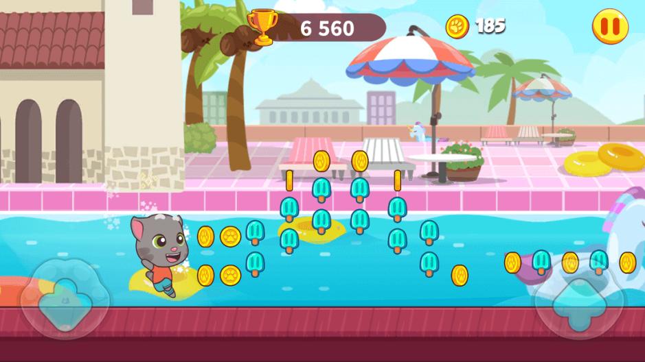 Скриншот #5 из игры Говорящий Том: за конфетами!