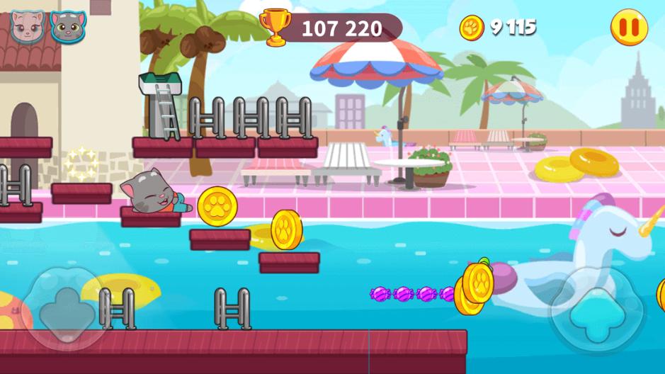 Скриншот #24 из игры Говорящий Том: за конфетами!