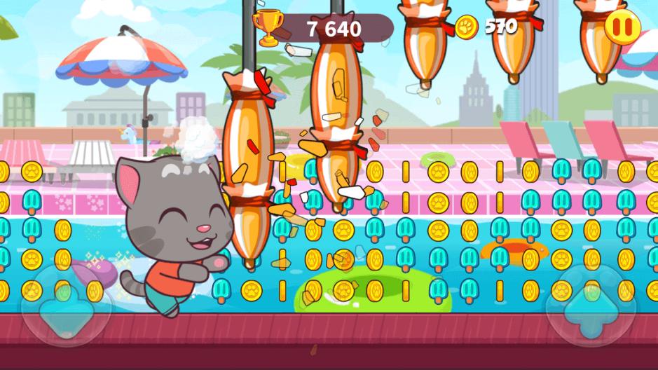 Скриншот #7 из игры Говорящий Том: за конфетами!