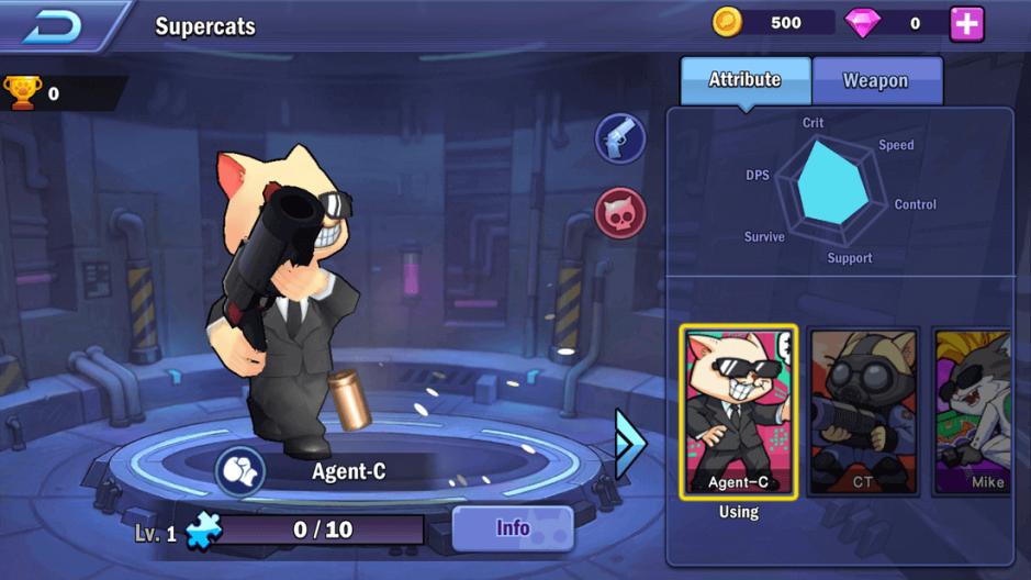 Скриншот #3 из игры Super Cats