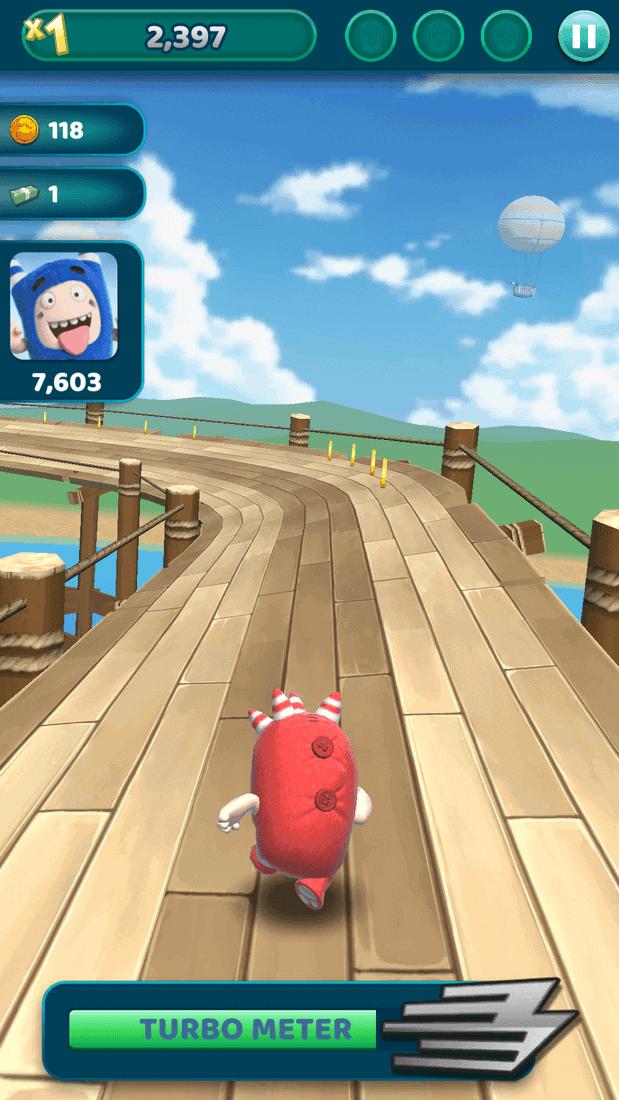 Скриншот #2 из игры Oddbods Turbo Run