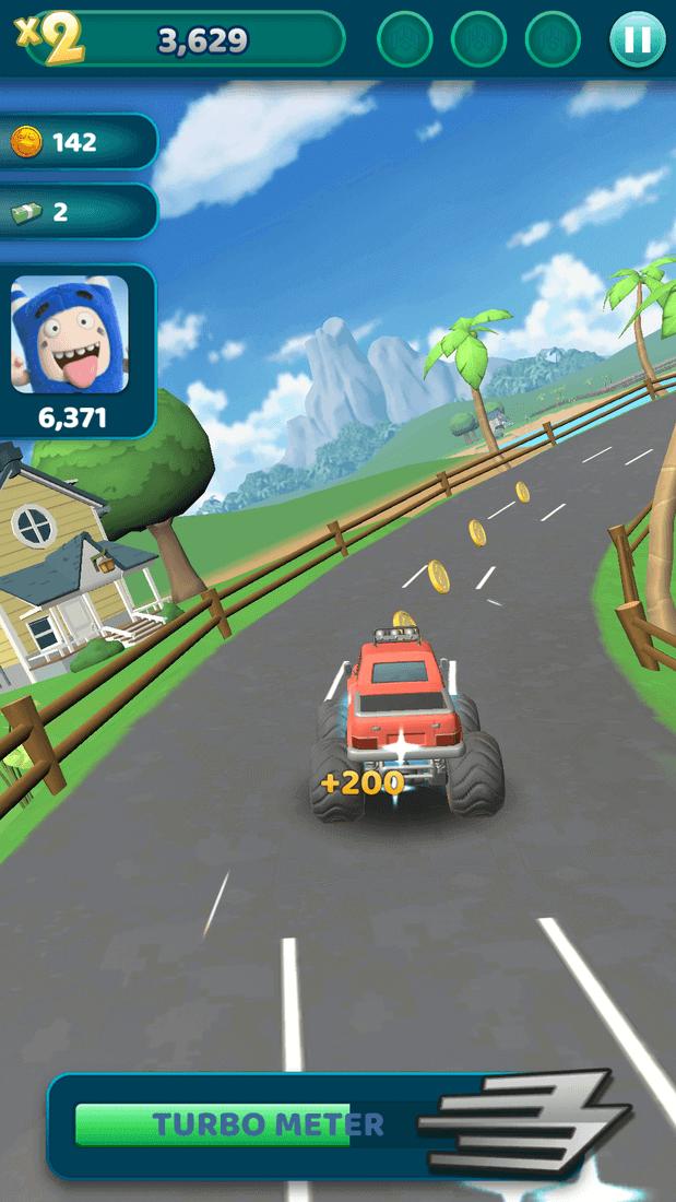 Скриншот #3 из игры Oddbods Turbo Run
