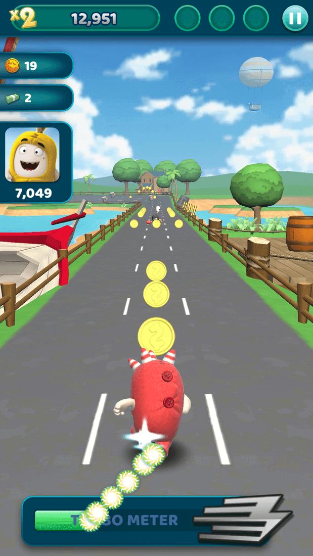 Скриншот #6 из игры Oddbods Turbo Run