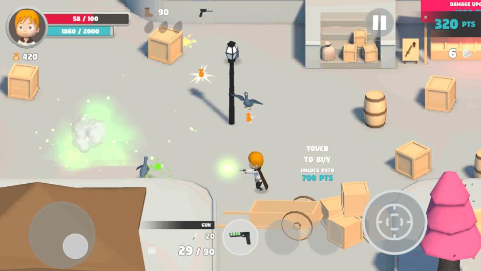 Скриншот #7 из игры Pigeons Attack