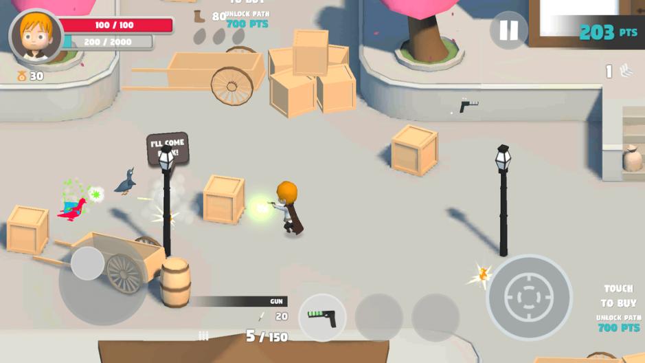 Скриншот #3 из игры Pigeons Attack