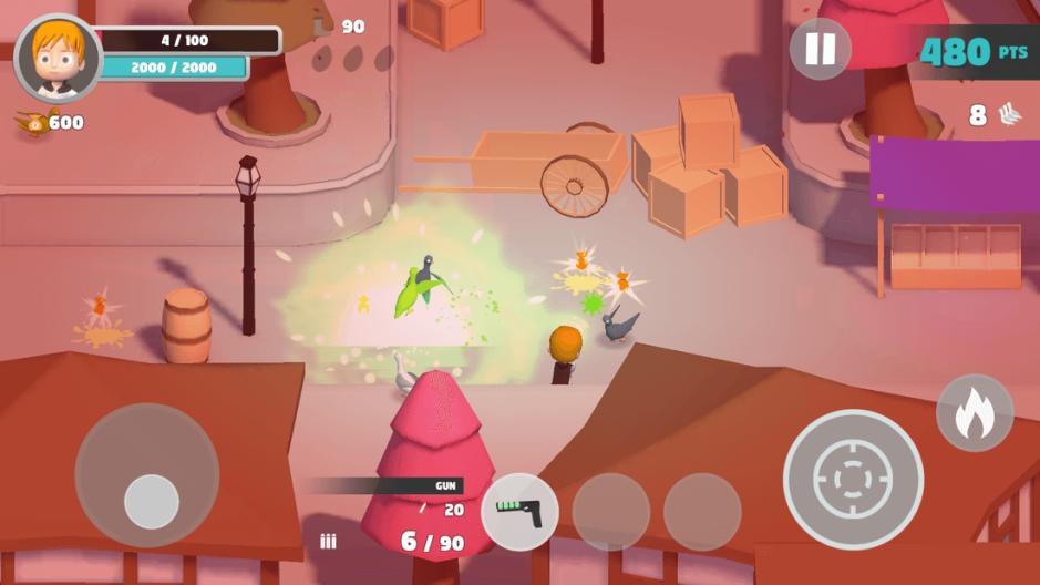 Скриншот #8 из игры Pigeons Attack