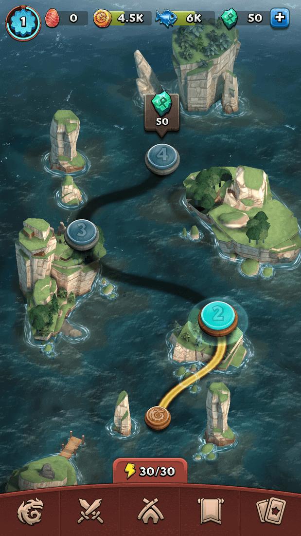Скриншот #2 из игры Dragons: Titan Uprising