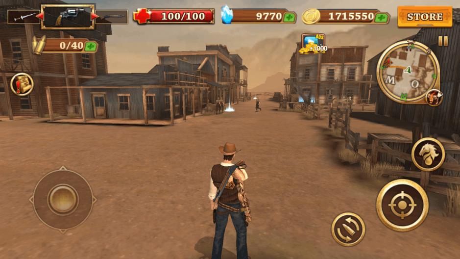 Скриншот #4 из игры Cowboy Gun War