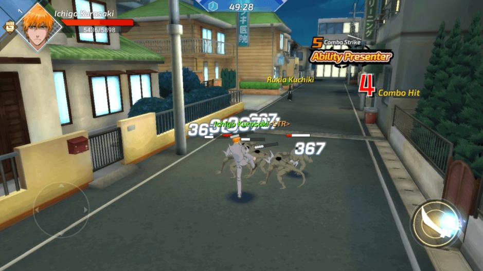Скриншот #8 из игры BLEACH Mobile 3D
