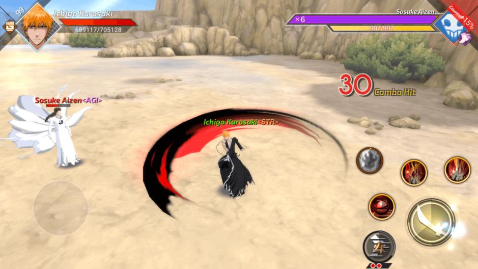 Скриншот #5 из игры BLEACH Mobile 3D