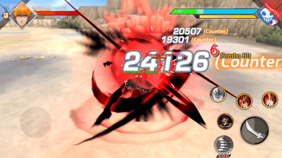 Скриншот #3 из игры BLEACH Mobile 3D