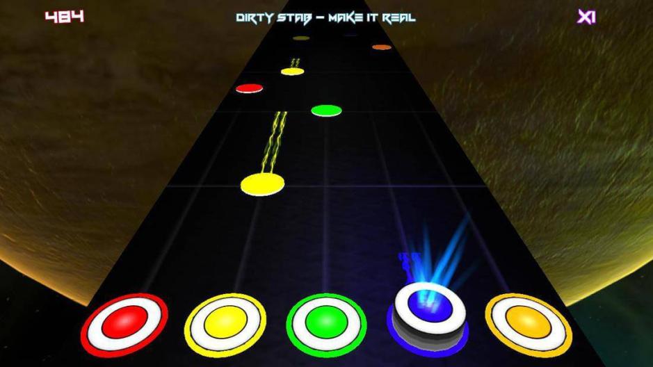 Скриншот #2 из игры Dubstep Hero