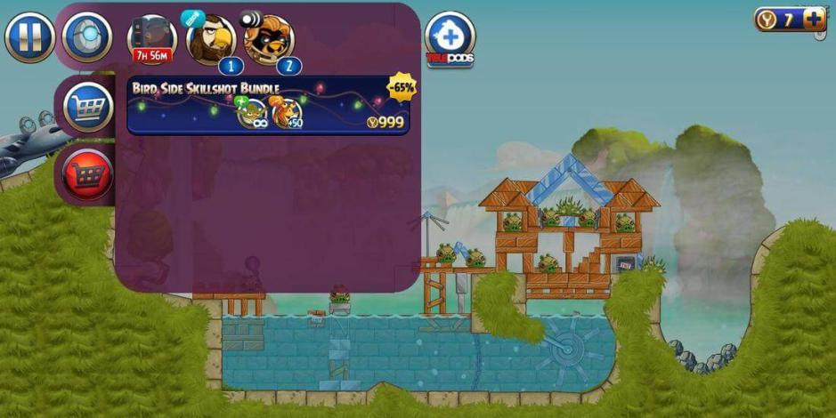 Скриншот #2 из игры Angry Birds Star Wars II Free