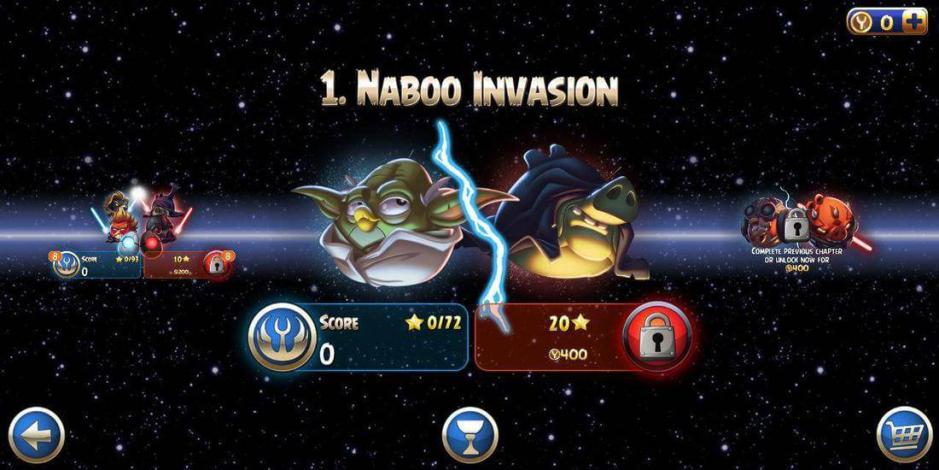 Скриншот #5 из игры Angry Birds Star Wars II Free