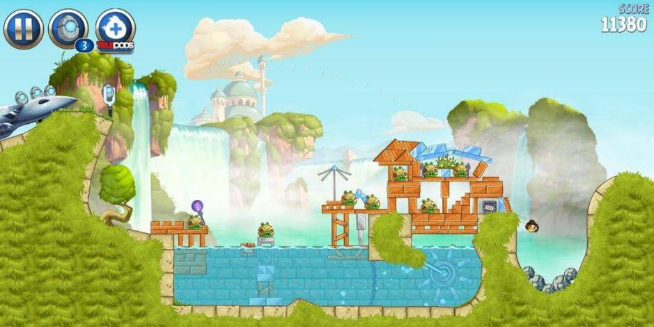 Скриншот #3 из игры Angry Birds Star Wars II Free