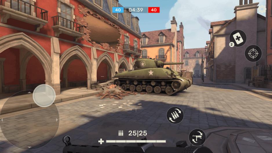 Скриншот #9 из игры Frontline Guard: WW2 Онлайн Шутер