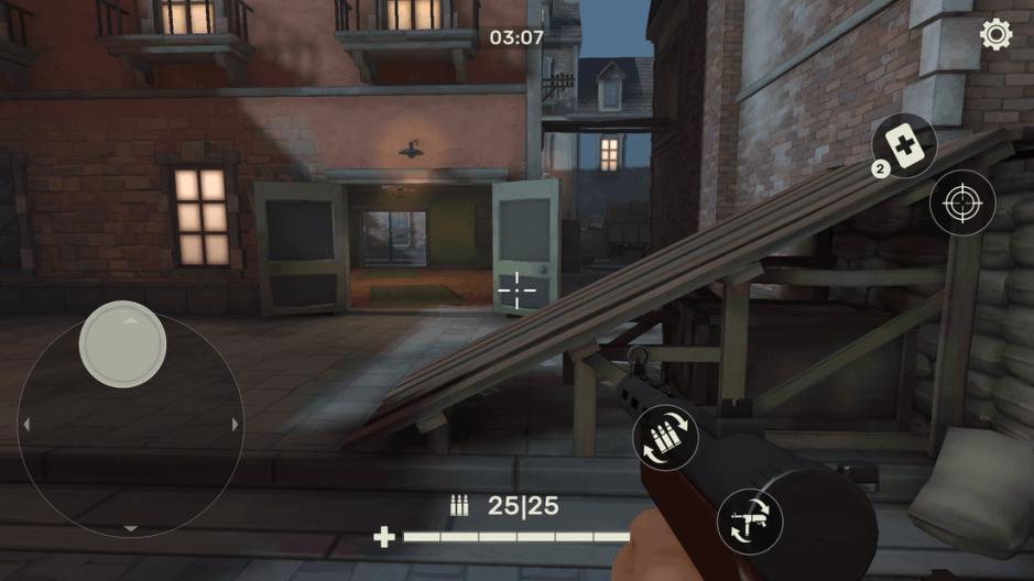 Скриншот #5 из игры Frontline Guard: WW2 Онлайн Шутер