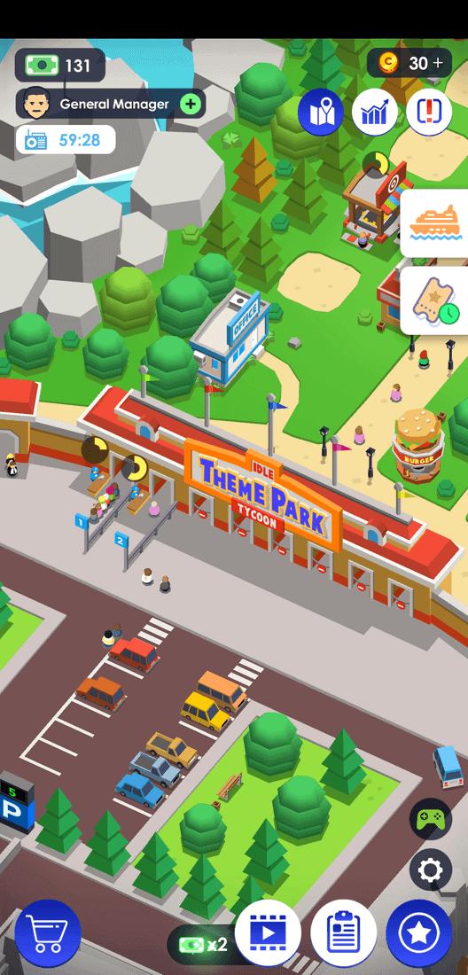 Скриншот #6 из игры Idle Theme Park Tycoon - Recreation Game