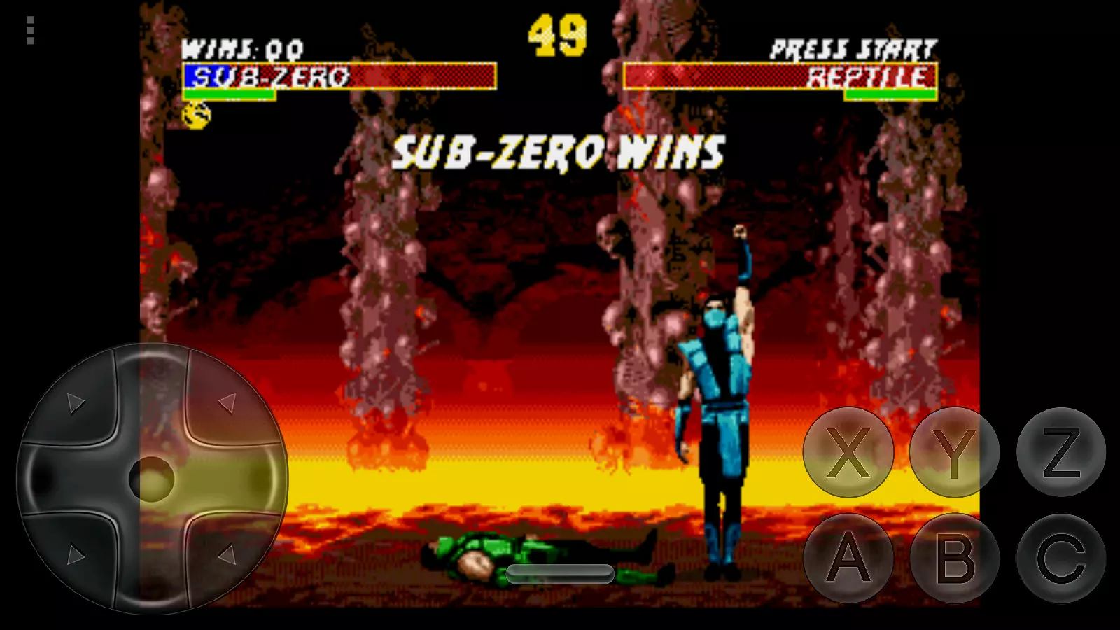Скриншот #5 из игры Mortal Kombat 3 Ultimate