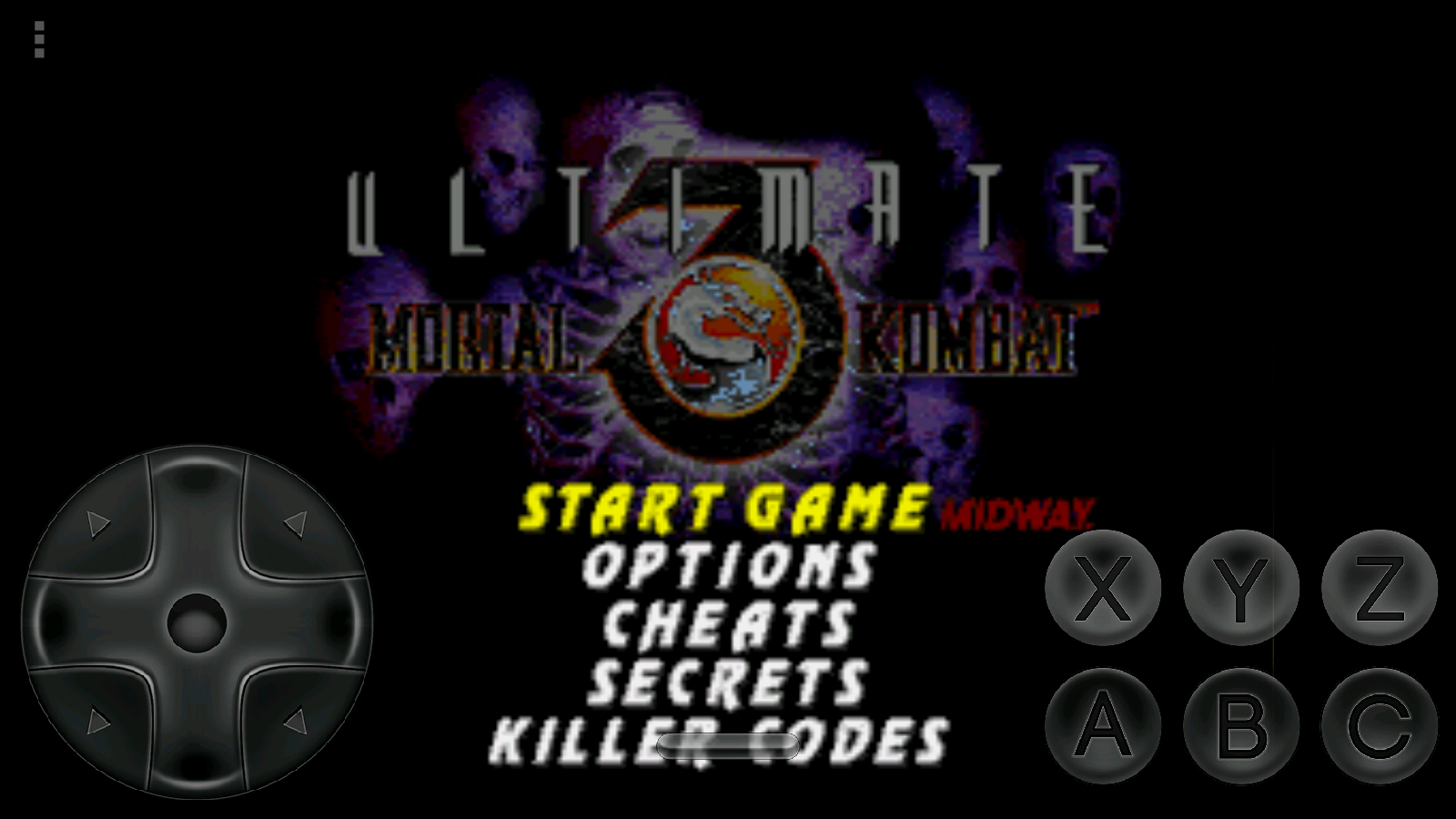 Скриншот #1 из игры Mortal Kombat 3 Ultimate