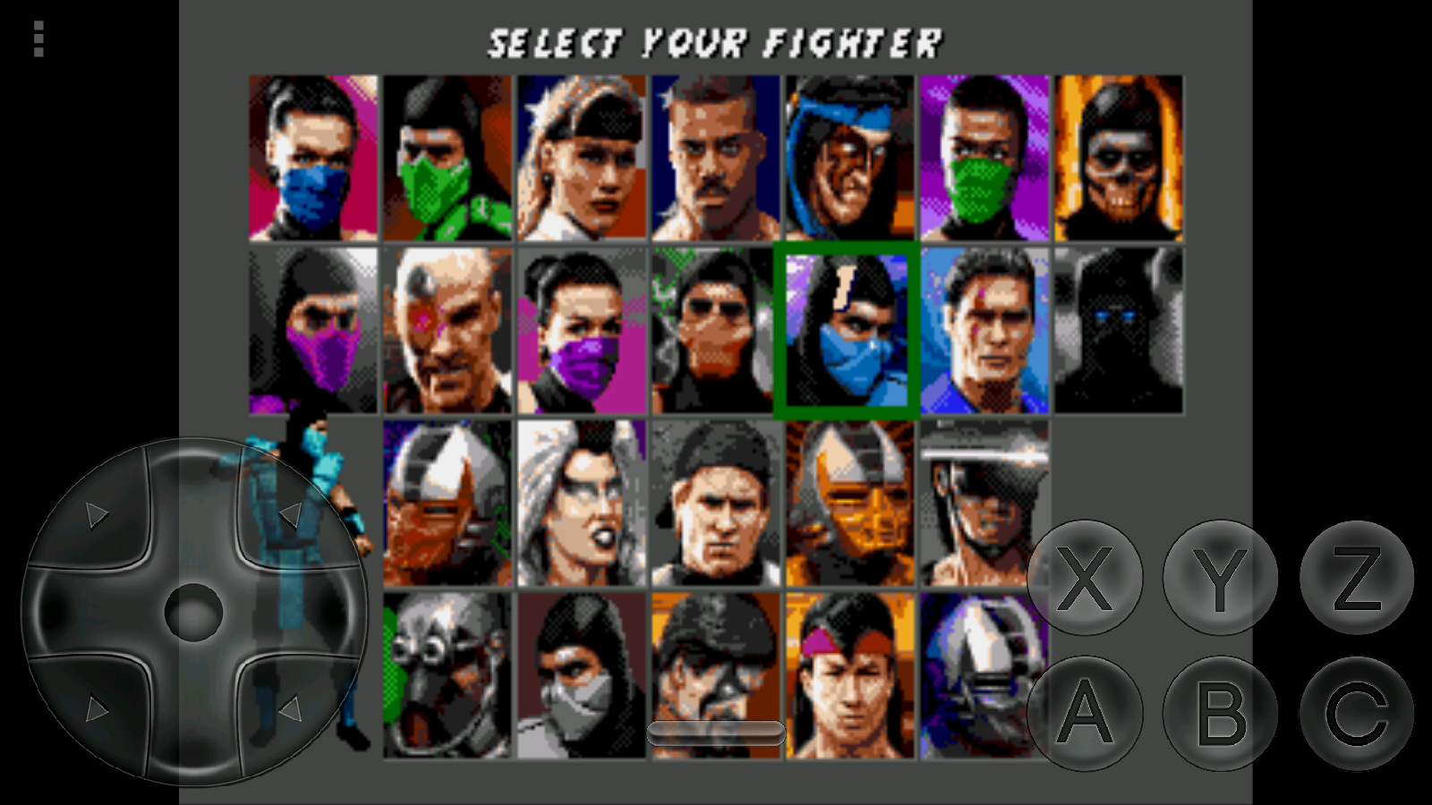 Скриншот #2 из игры Mortal Kombat 3 Ultimate