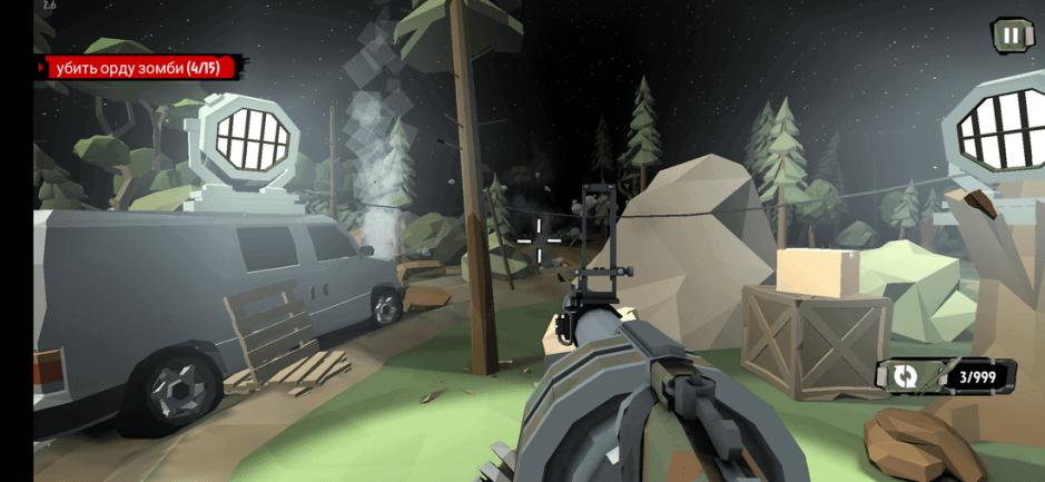 Скриншот #3 из игры The Walking Zombie 2: Zombie shooter